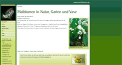 Desktop Screenshot of mai-blumen.de